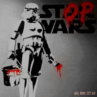 Stop Wars GIF by joelremy222