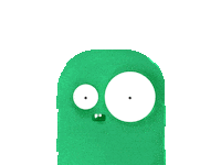 Nervous Eyes Sticker