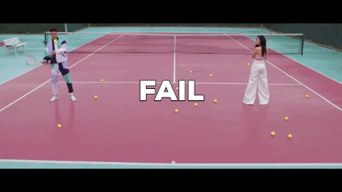 tennis fail GIF by Bryce Vine