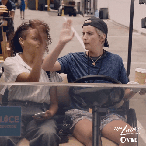 High Five Season 1 GIF by The L Word: Generation Q
