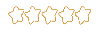 Three Stars Movie Review Sticker