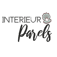 Hipthuys interieur parel hipthuys hipthuis Sticker