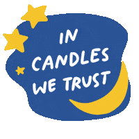 duftandchandelle fire star moon light Sticker