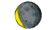 new moon halloween Sticker by Aspire to Amble
