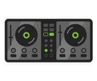 Dance Dj Sticker by GROOV3