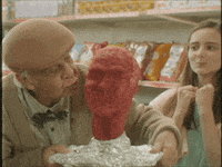 Meat Kiss GIF by Meow Wolf