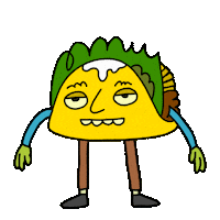 Mexican Food Spinning Sticker by herbertonic