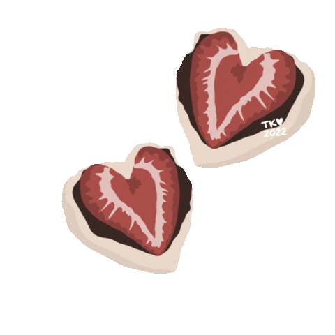 In Love Mochi Sticker by Coconut Girl Hawaii Shop