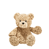 Teddy Bear Hello Sticker by jayillus