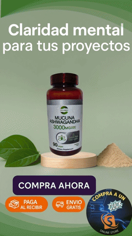 Cápsulas de Mucuna y Ashwagandha | Reduce Estrés y Ansiedad | Compra a Un Click Efecto calmante de las cápsulas de Mucuna y Ashwagandha