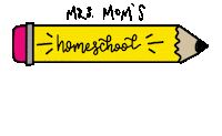 Distance Learning Homeschool Sticker