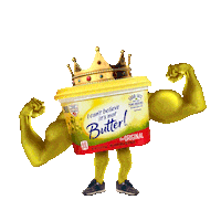 Number One Yes Sticker by I Can’t Believe It’s Not Butter