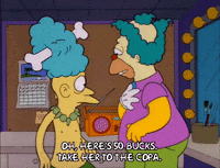 Season 3 Money GIF by The Simpsons