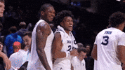 Celebration Mcknight GIF by Xavier Men's Basketball