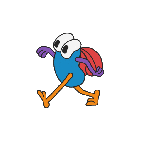 run walking Sticker