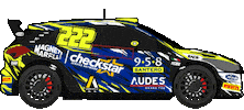 tony cairoli car Sticker by Wacky Weapon