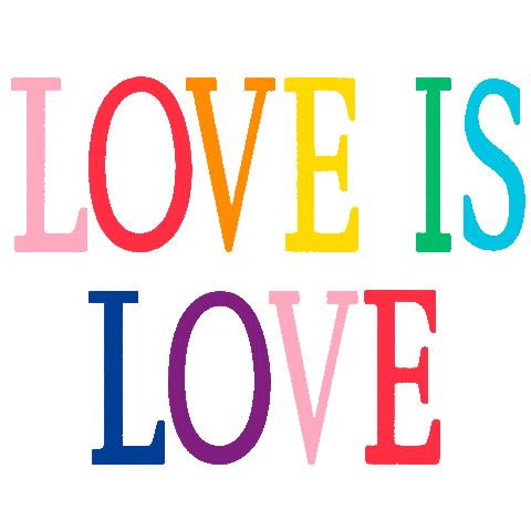 Proud Love Is Love Sticker by Alberta Ferretti