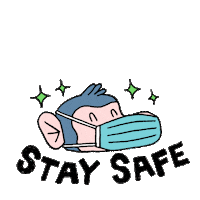 Stay Home I Love You Sticker by La Guarimba Film Festival