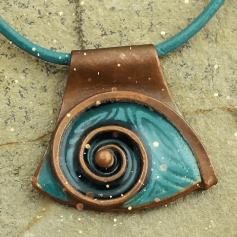 Intuita giphygifmaker handmade handcrafted enamel GIF