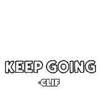 Energy Keep Going Sticker by CLIF Bar