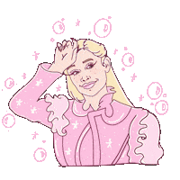 Ariana Grande Pink Sticker by Espelho