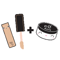Eyes Lips Face F Sticker by e.l.f. Cosmetics