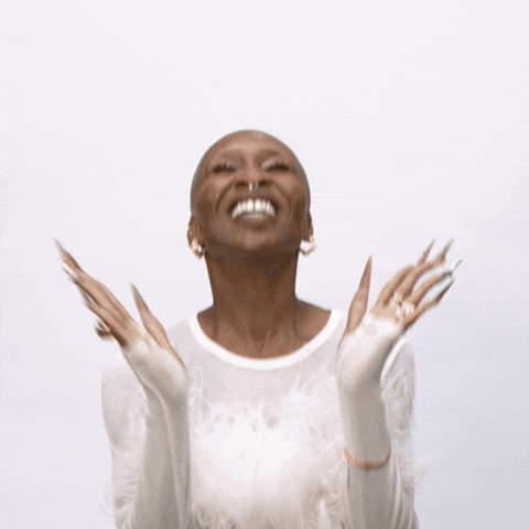 Happy Lets Go GIF by Cynthia Erivo