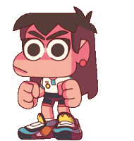 Girl Nintendo Sticker
