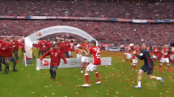 party drinking GIF by FC Bayern Munich