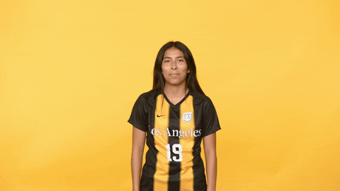 Sport Hello GIF by Cal State LA Golden Eagles