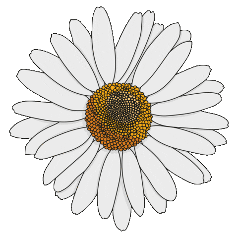 Lebedame giphyupload flower power creativestudio lebedame Sticker