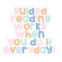 Reading Teach Sticker by Jen Jones