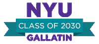 New York University Nyu Sticker by MeetNYU