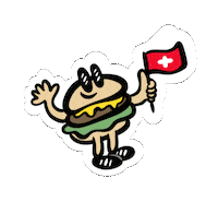 Burger Rodrigue Sticker