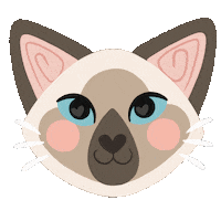 Happy Cat Sticker by Rocio