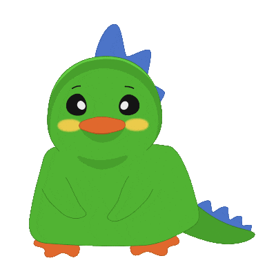 Hallo Rubber Duck Sticker by MeetDuckey