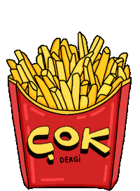 French Fries Sticker by aahsocute