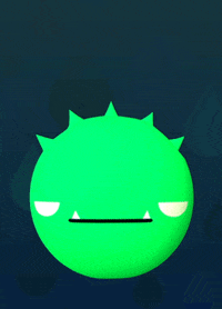 surprised animation GIF by Meet Aiko