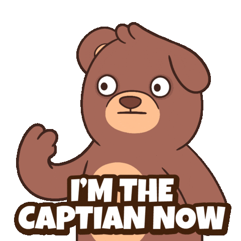 Teddy Bear Boss Sticker by BEARISH