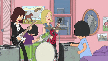 bobs burgers tina was meant to be punk GIF by Digg