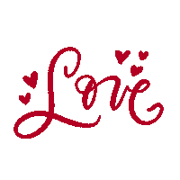 In Love Heart Sticker