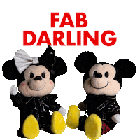 DisneyProducts disney plush mickeymouse minniemouse Sticker