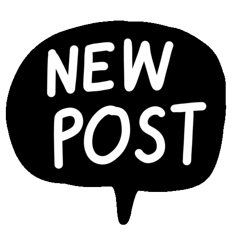 New Post Sticker