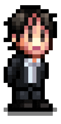 8Bit Karate Sticker