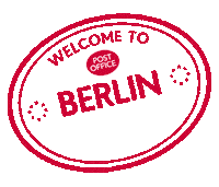 Germany Travel Sticker by Post Office
