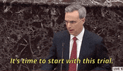 news senate impeachment trial impeachment trial pat cipollone GIF