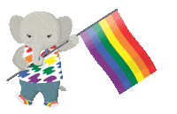 Rainbow Waving Sticker by Salesforce