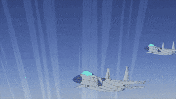 Top Gun Fly GIF by Noise Nest Network