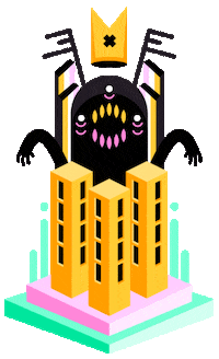 Street Art Pop Sticker by Shallow Lagoon