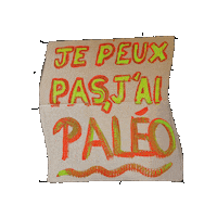 Pancarte Sticker by Paleo Festival
